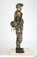  Photos Army Tankist Man in uniform 1 21th century Camouflage army t poses whole body 0002.jpg